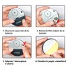 WER Ultra-Thin Window Alarm with Loud 100dB Alarm and Vibration