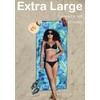 2 Pack Microfiber Thin Lightweight Beach Towel Sand Free Quick