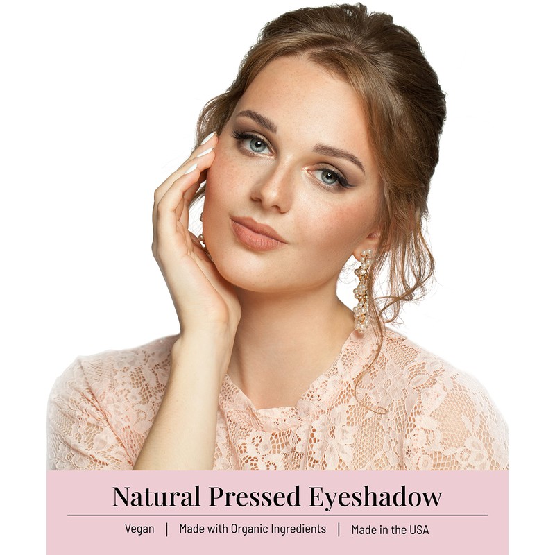 Mom's Secret 100% Natural Eye Shadow, Organic, Vegan, Gluten Free,