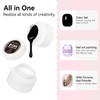 Black & White Painting Gel for Nail Art, Gel Polish