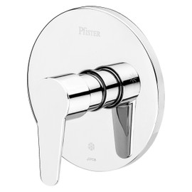 Pfister Pfirst R890400 Polished Chrome Modern Valve, Trim