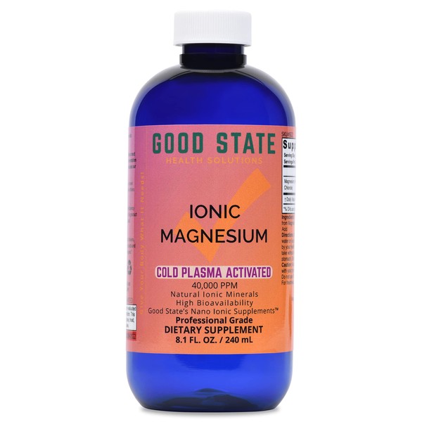 Good State Cold Plasma-Activated Liquid Ionic Magnesium | 100 mg