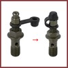 HEROFFIX M10x1.25mm Banjo Bolt Bleeder Screw Fuel Line Adapter Fitting