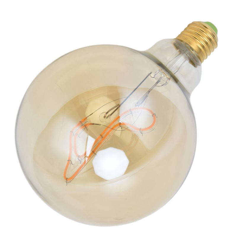 G125 E27/E26 LED Bulbs Dimmable 4W Transparent Music Note Filament