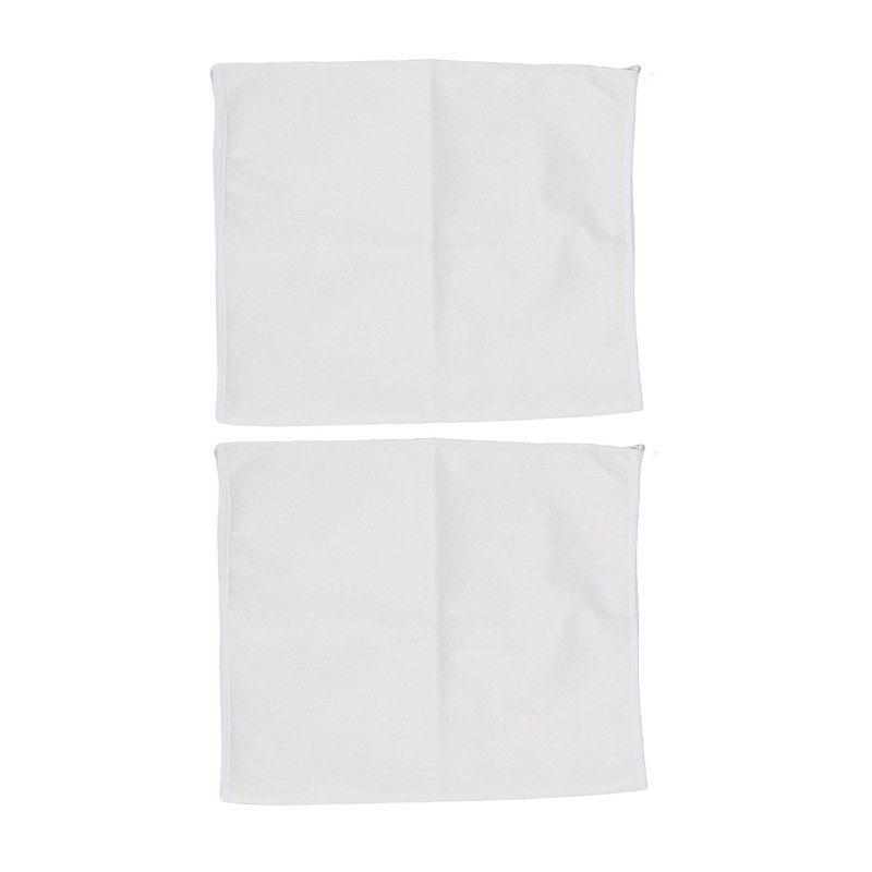 2PCS Filter Sleeve 6in White Elastic Polyester Prefilter Cover for