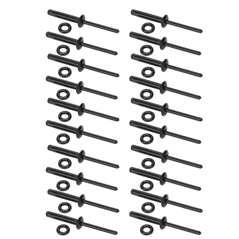 Aluminum Pad Eye Rivets Kit with O‑Shape Washers Waterproof Accessory