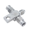 AN‑3 Tee Brake Hose AN3 to Line End Fittings Stainless