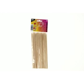 Papstar 50 Skewers Wood Diameter 3 mm 20 cm