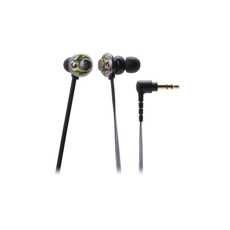 オーディオテクニカ カナル型イヤホン カモフラージュ ATH-CKF77 CM