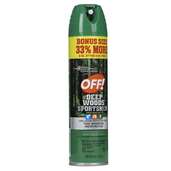 OFF! Deep Woods Sportsmen Insect Repellent, 8 oz.