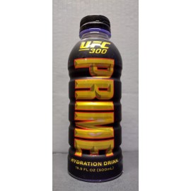 Prime Hydration NEW PRIME HYDRATION DRINK UFC 300 FULL 16.9 FL OZ BOTTLE RARE HTF