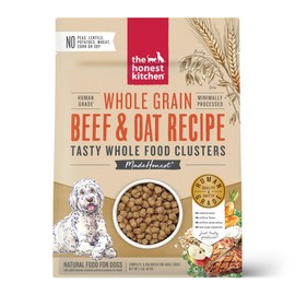 The Honest Kitchen Whole Food Clusters Whole Grain Beef & Oat Dry Dog Food, 1 lb Bag