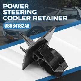 Power Steering Cooler Retainer for Chrysler Mopar Dodge Durango Jeep, 68084182AA Power Steering Cooler Bracket for Durango Grand Cherokee 2011-2017, 2 Pcs