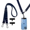 Heptour Smartphone Shoulder Crossbody / Neck / Shoulder Strap, blue