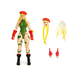 DCD Cammy 6\" Ultra for Street Fighter II the Final Challengers Military Moveable Figure with Alternate Head Hands Accessories