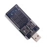 1pc Black USB Power Current Meter,3-9V 0-5A Voltage Tester Multimeter,LCD