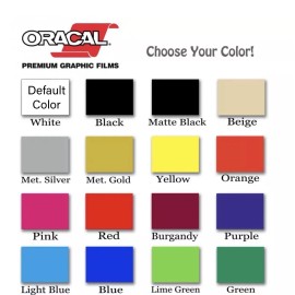 Oracal Coldplay Decal Window Car Laptop tumbler Wall