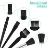 Dokpav 4 Pcs Anti Static Brushes, Nylon Computer Cleaning Brushes