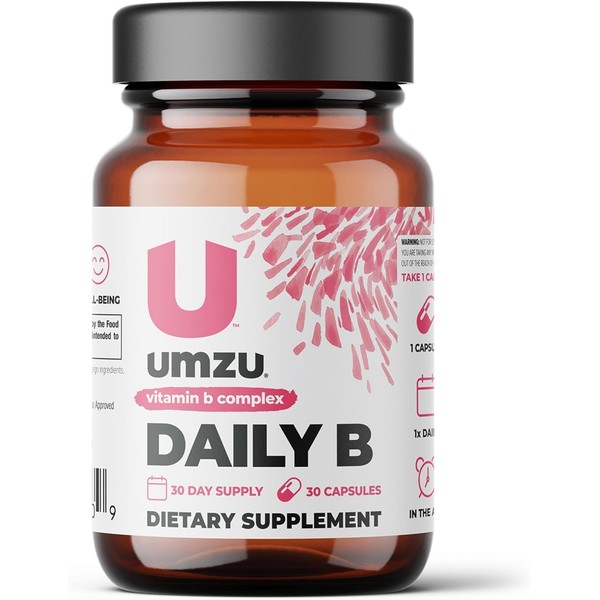 UMZU Daily B - 100% Complete B Vitamin Complex -