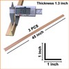 3 PCS 45" Wall Corner Protector Trim Borders for Wall