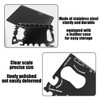 1 Piece Multi-Tool, Stainless Steel Card Tool with Leather Case,