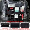 BOSITIVE Tactical Bag Insert Modular Organizer Utility Admin Pouch Hook,