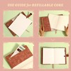 Lock Diary for Women Girls Vintage Lock Journal Refillable Personal