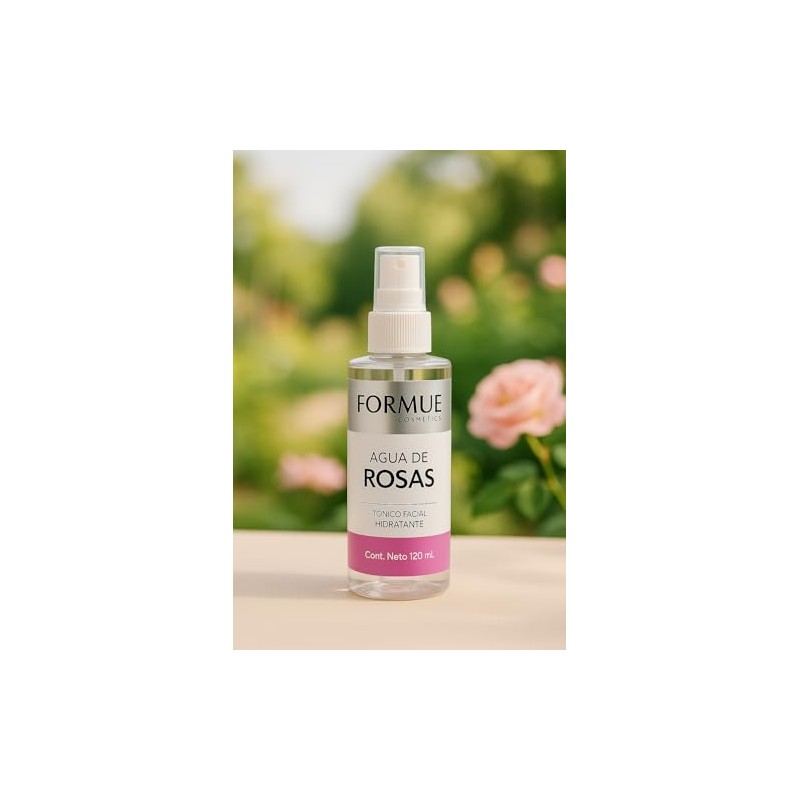 Agua de rosas Formue 120 ml.