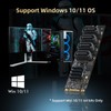 Binardat M.2 to SATA Card 4 Port, 6Gbps SATA 3.0