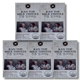 True Formula [보리담다] 트루포뮬러 칸톱 밀크씨슬 1000mg x 60정 5박스