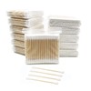 Cotton Swabs with Wooden Sticks/Double Tipped Natural Bamboo Cotton Buds