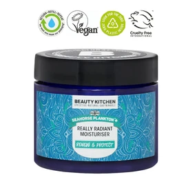 Beauty Kitchen - Seahorse Plankton + Really Radiant Moisturiser 60ml - Radiance-Boosting Moisturiser - Skincare Essential