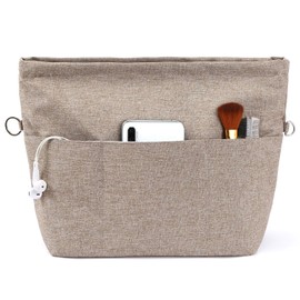 Vancore Bag-in-Bag, Small, Inner Bag, Freestanding, Lightweight, Bag Organizer, Waterproof, Storage Bag, Partitioned, For Tote Bags, Men's and Women's, Organizer Bag with Zipper, Bag Organizer
