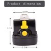 Yongkist Rechargeable Cap Mining Lamp 1+6 LED Light Source Coal