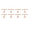 8PCS Chest Scar Patch 8PCS Nipple Patch Silicone Skin Scars