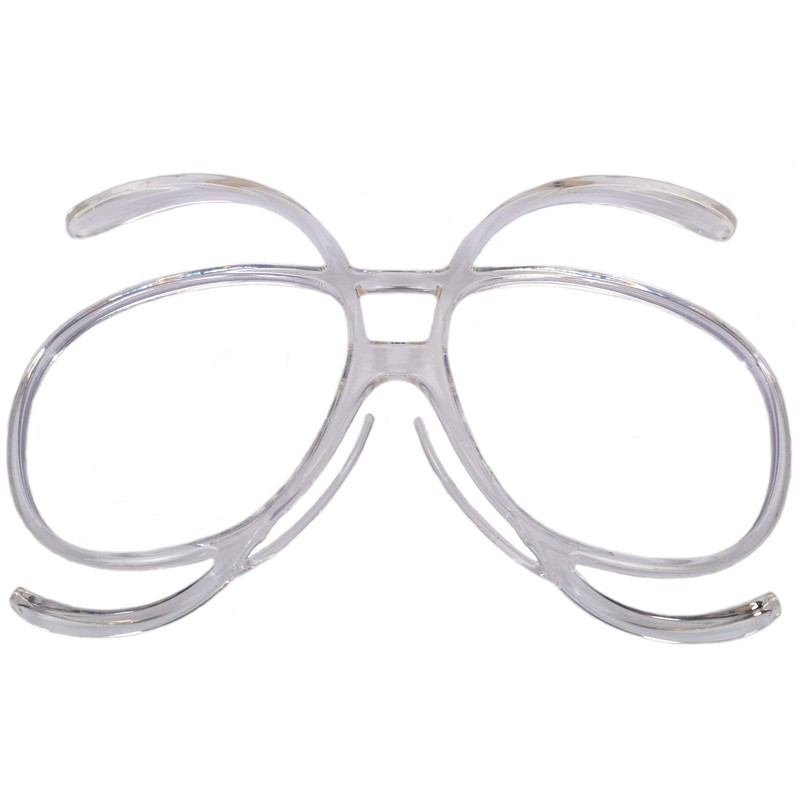 Rapid Eyewear White Snow SKI GOGGLES FOR GLASSES WEARERS With