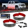 Nilight 2PCS 70 Inch Emergency Strobe Light Strip with Controller