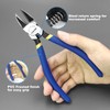 VCELINK Wire Cutters, 6 inch Side Cutters, Small Flush Cutters,