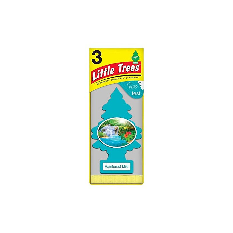 Little Trees Rainforest Mist Air Freshener (Pack of 6)