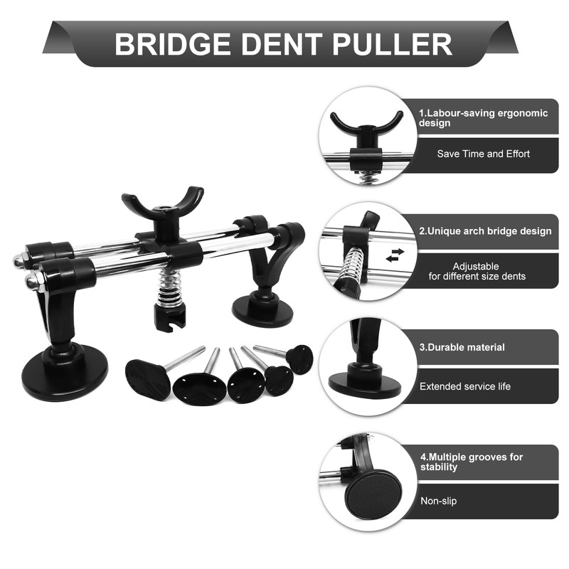 Winsall Dent Puller Kit - Paintless Dent Removal Kit, Dent