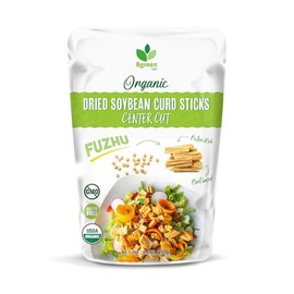 Big Green Organic Food - Organic Soybean Curd Sticks (Center Cut), Vegan Protein, Pure, Made with Non-GMO Soy, 8.8 oz (3 Packs, 26.4, Ounce)