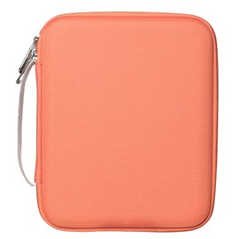 Card Case Holder for Yoto Player Mini Audiobook Cards Storage, Portable 120 Pockets Amiibo Card Binder Folder with Zipper for Yoto Travel (Pink)