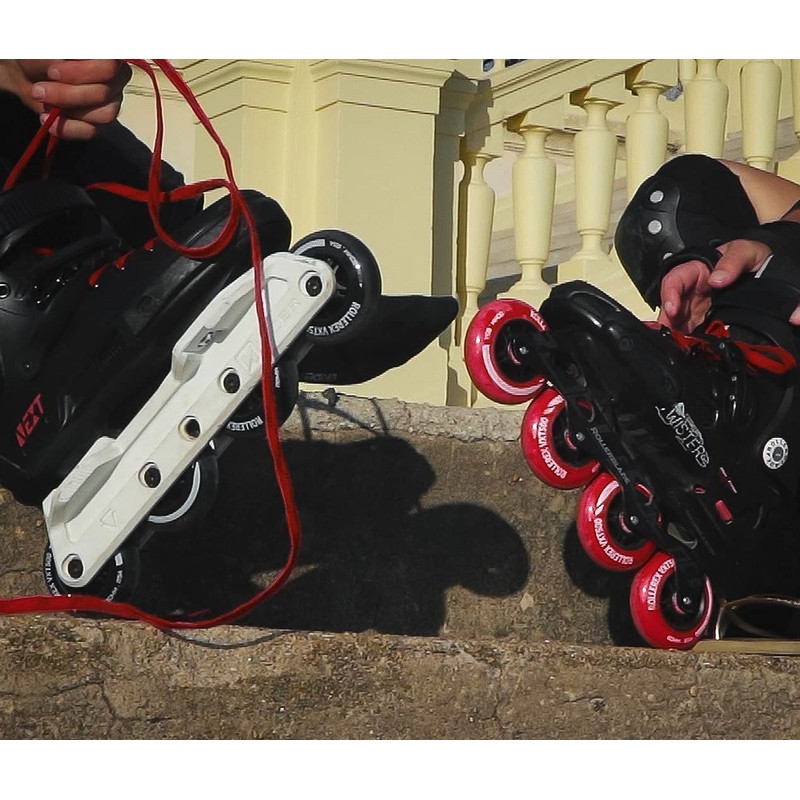 Rollerex VXT500 Inline Skate Wheels 8-Pack - 85A Durable Roller