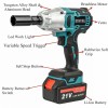 Zistel Max 800Nm High Torque Electric Impact Wrench 1/2" Cordless