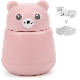 Pill Crusher, Cartoon Animal Shapes Fine Powder Pill Splitter Powder Grinder for Children, Elderly