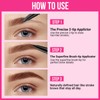 iMethod Curved Eyebrow Pen - Microblading, Liquid, 2-in-1 Dual-Ended with