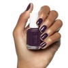 Essie Nail Varnish For Colour-Intensive Nails, No. 48 luxedo, purple,