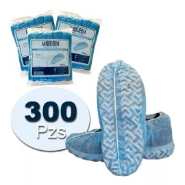 Ambiderm Cubrezapatos Desechable, Antiderrapante Ambiderm 300 Pzas