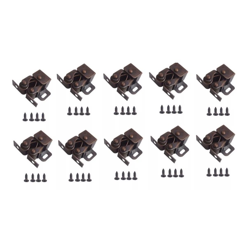 Herrajes Guerrero Resbalon Broche Tipo Ajax Para Puerta Bronce C/tor