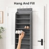 10-Tier Over-the-Door Shoe Organizer with Deep Pockets, Large Hanging Shoe